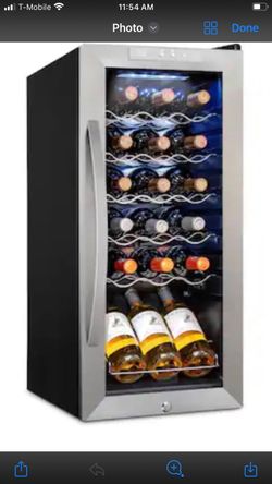 Stainless Steel Wine Cooler Refrigerator