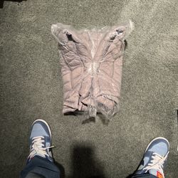 NIB REEBOK GREY SQUARE PUFFER JACKET 