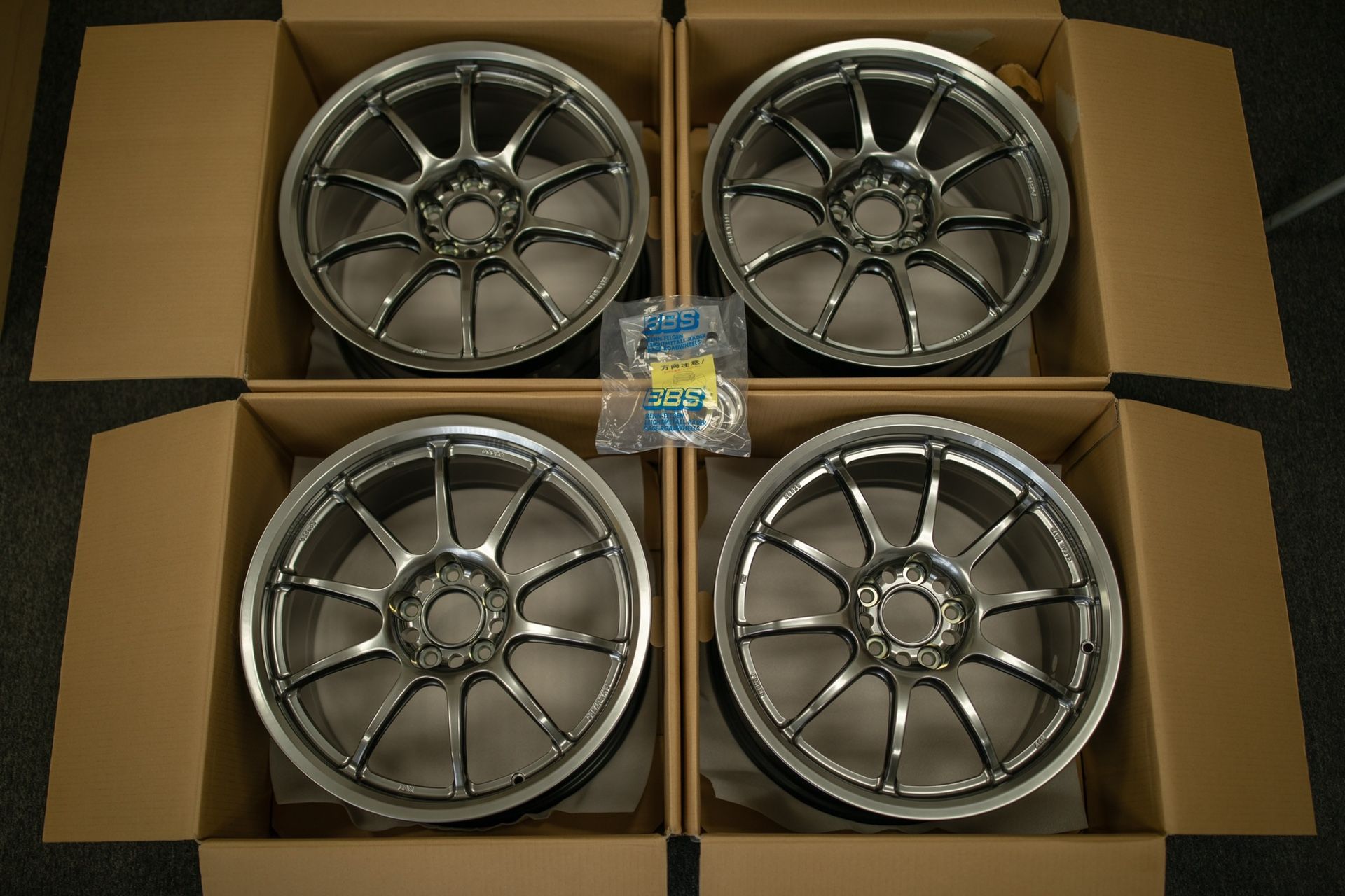 ASM BBS CLEARWAYS FORGED WHEELS 18x9.5 +45 5x114 HONDA S2000 AP1 AP2