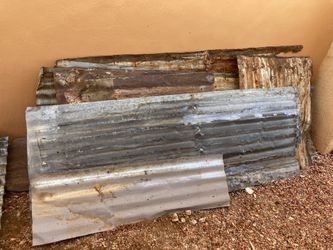 Corrugated Sheets of Metal