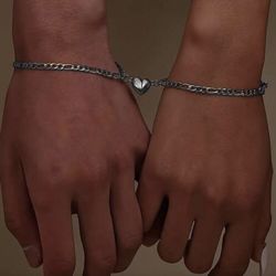 Couple Heart Bracelet 