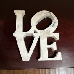 Decorative “Love” Sign