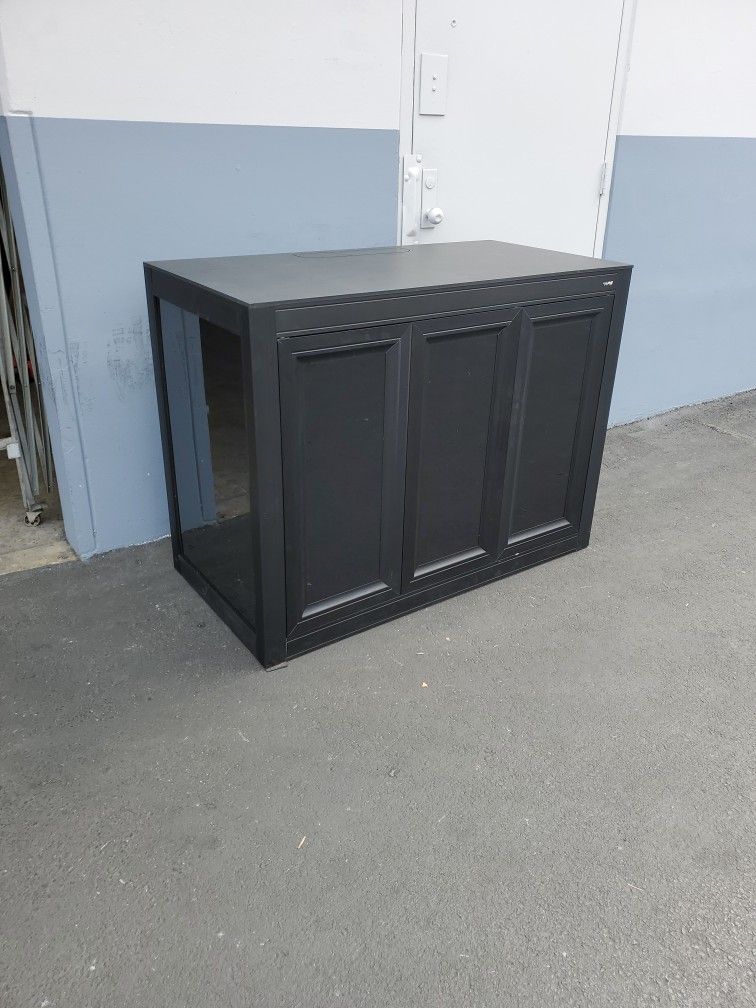 SR-80 & INT/EXT 100 APS Stand - Innovative Marine Aluminum Profile Stand - IM NUVO - Matte Black (47.50" X 23.81" X 35.81") - Fish Tank Stand