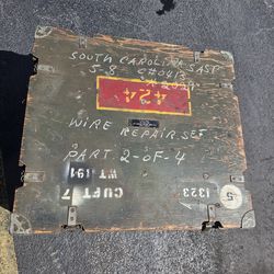 Vintage wood box