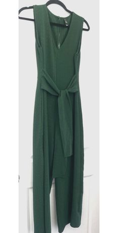 Green jumpsuit
