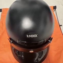 Raider Motorcycle Half Helmet
