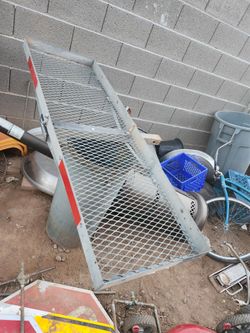 Galvanized Steel Loading Ramp