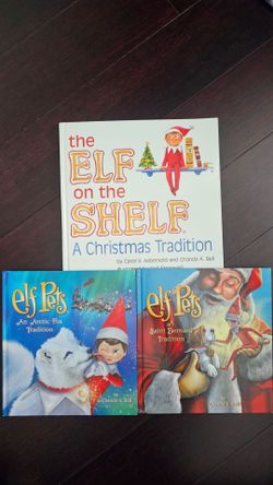 Elf on the Shelf & Elf Pets Book Set of 3