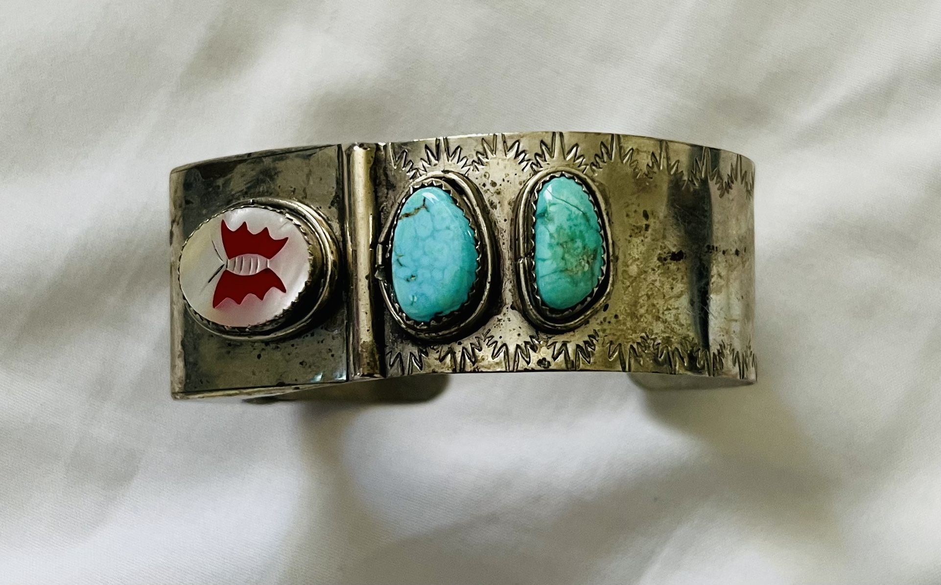 Turquoise cuff bracelet
