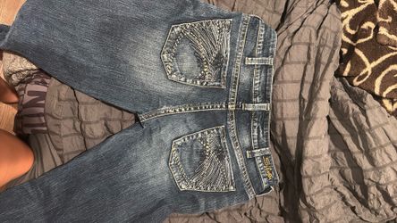 Silver jeans