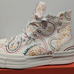Converse Chuck 70 Plus Hi Egret Men's Size 13 Women's 15