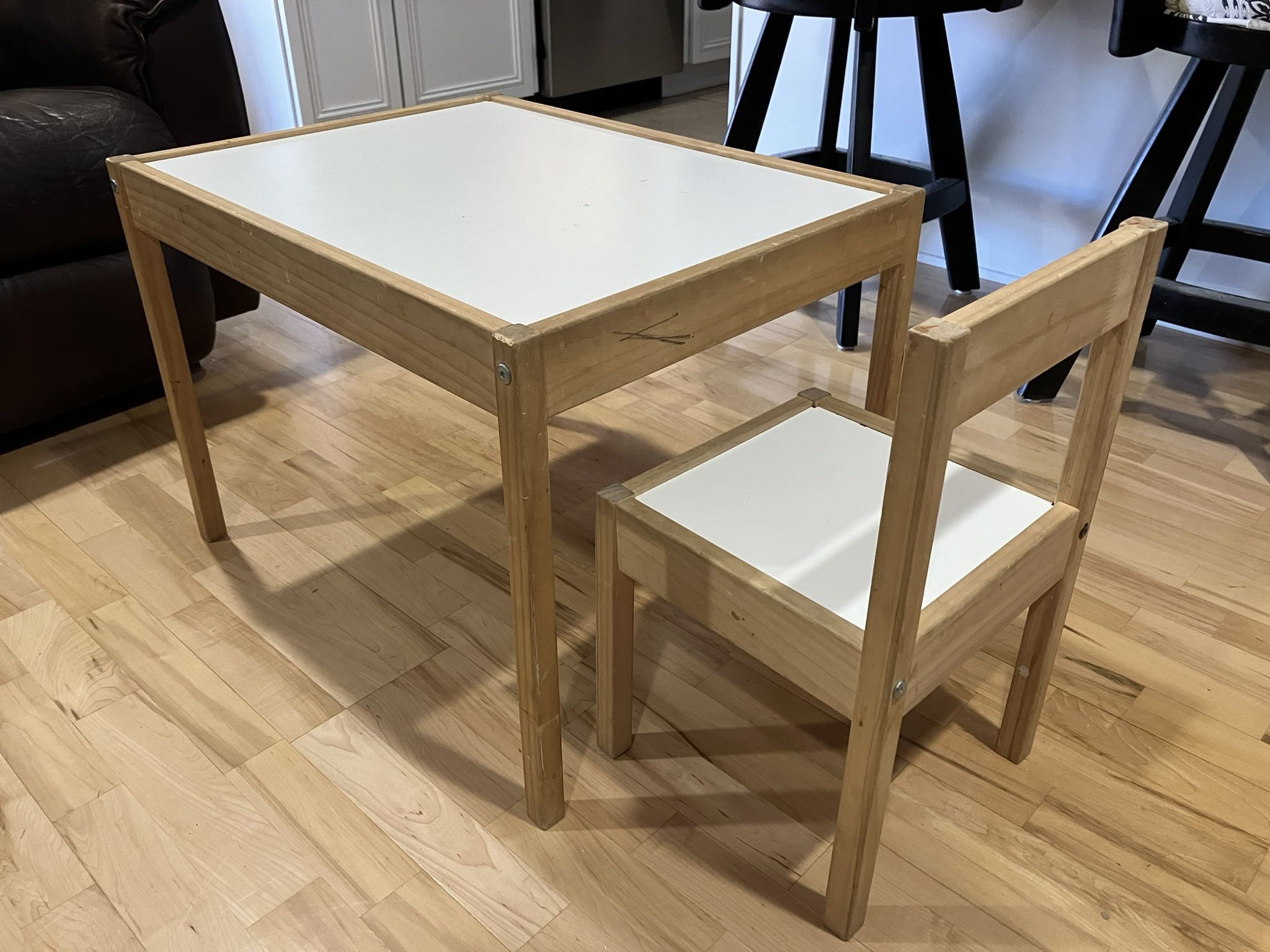 Toddler Play Table Plus Single Chair