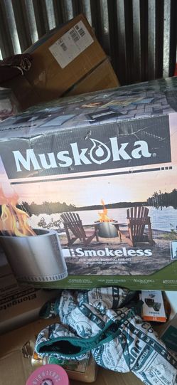 Muskoka Smokeless 19.5" Wood Burning Fire Pit