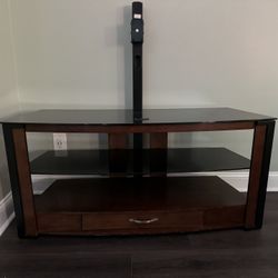 Costco TV stand Glass