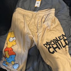 “Problem Child” Bart Simpson Joggers