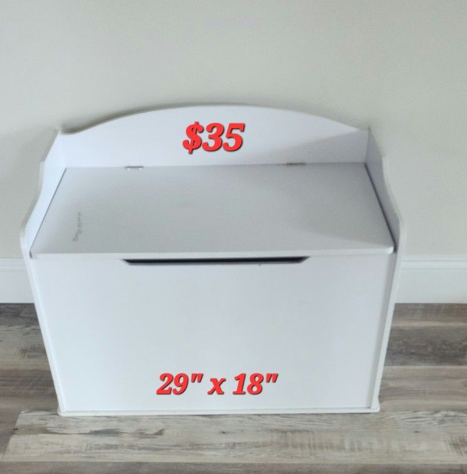 Bench Top Toy Box