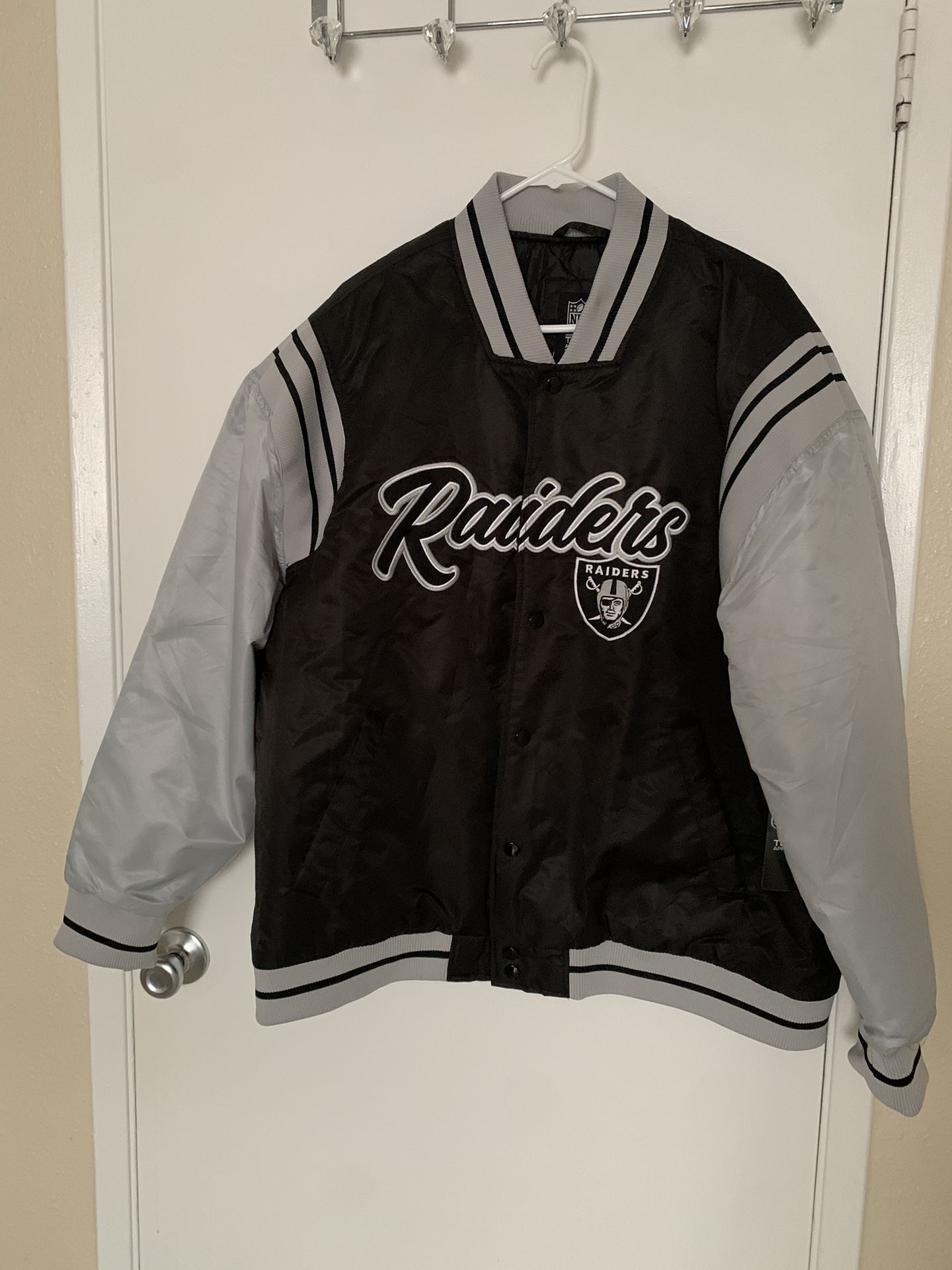 XL Raiders Jacket $60