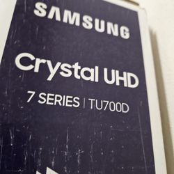 Samsung 55" Crystal TV TU700D In The Original Box 