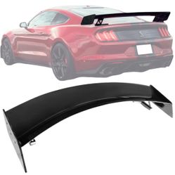 15-23 Ford Mustang Rear Trunk Spoiler Wing Lip Gloss Black