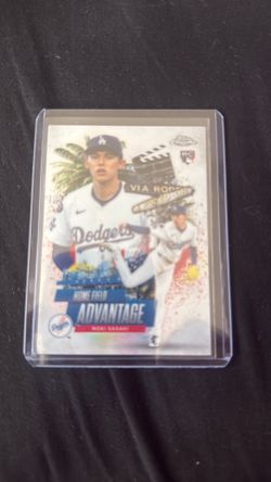 Roki Sasaki Home Field Rookie Card