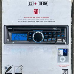 Dual XD1222 AM/FM/CD Receiver w Aux & USB Port