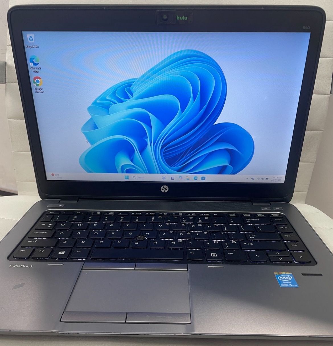 Laptop Hp EliteBook Notebook 840 G1 14” No touch, Drive 128 Gb, Ram 16 Gb, Intel I5, Windows 11