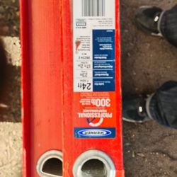 💥WERNER 24 FT EXTENTION LADDER