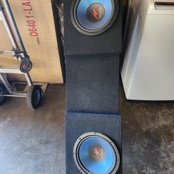 12 Inch Kenwood Speakers 