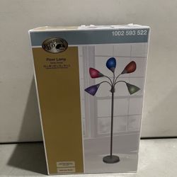 Hampton Bay 67" Floor Lamp Multi Colored Shades