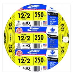 Romex 12/2  250 ft. $ 120