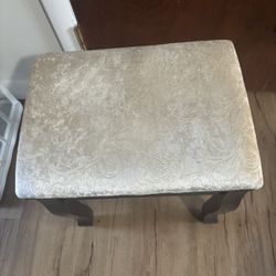 Velvet Seat Stool