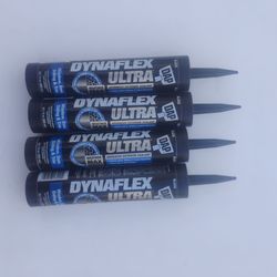 4-Pack DAP Dynaflex Ultra Black Exterior Sealant – Window, Door, Siding & Trim