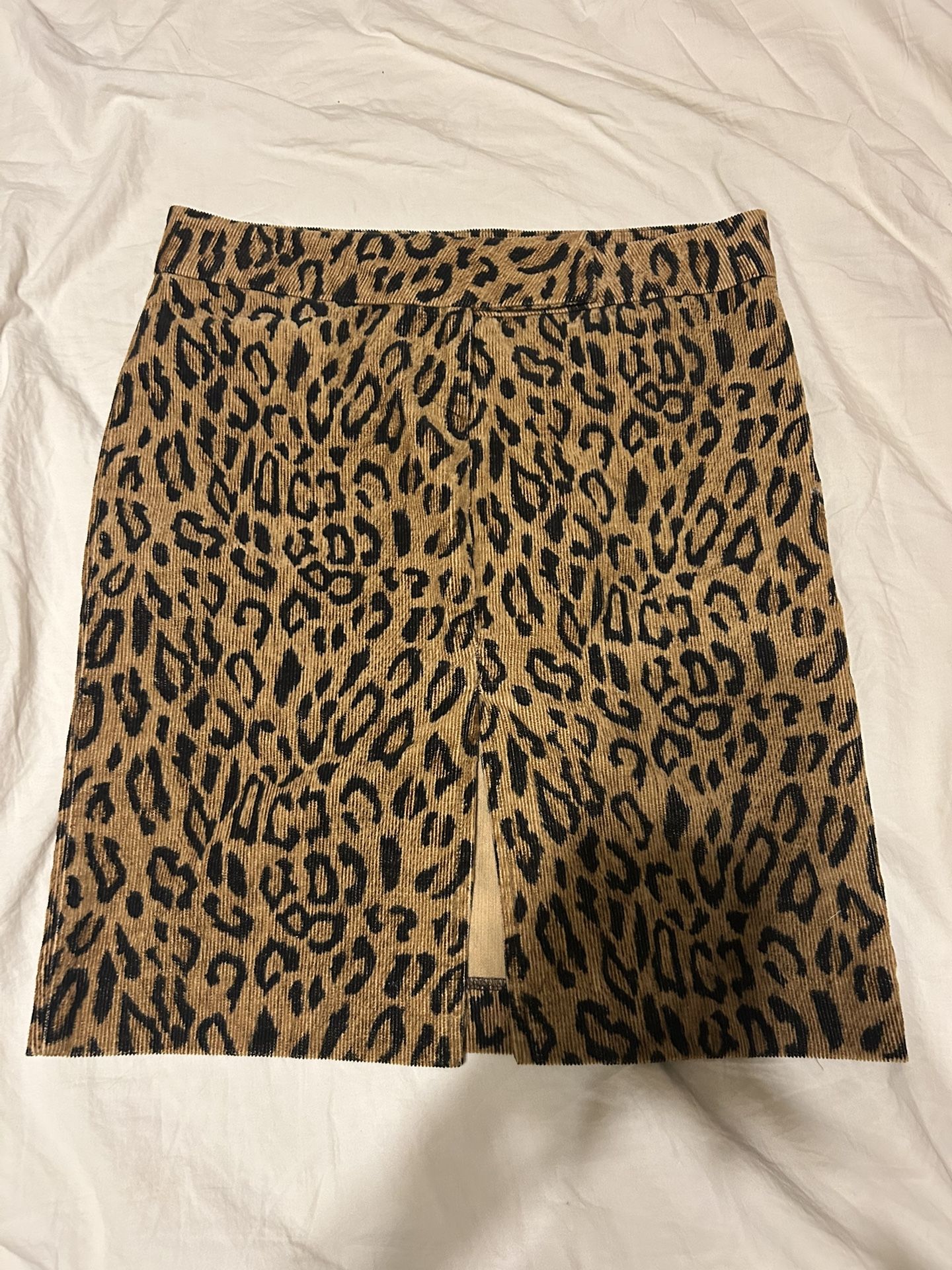 Bebé Leopard Print Skirt