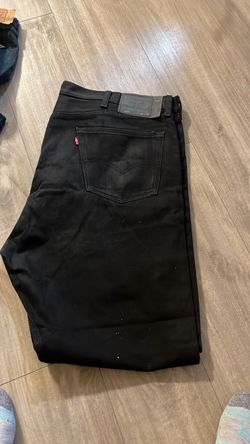 Levi's 502 Black Jeans 44x32