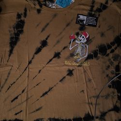 Tie dye Bad Decisions Tshirt 
