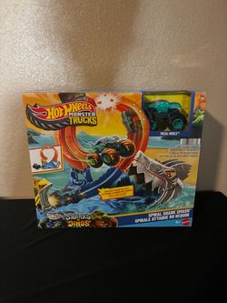 🟢 Spiral Shark Smash, Mega-Wrex, HotWheel Monster Trucks