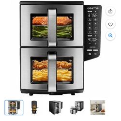Gourmia 11 Qt Dual Basket Air Fryer $60