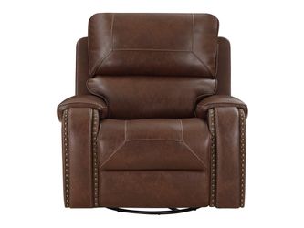 Newnan Brown  Swivel Glider Reclining Chair
