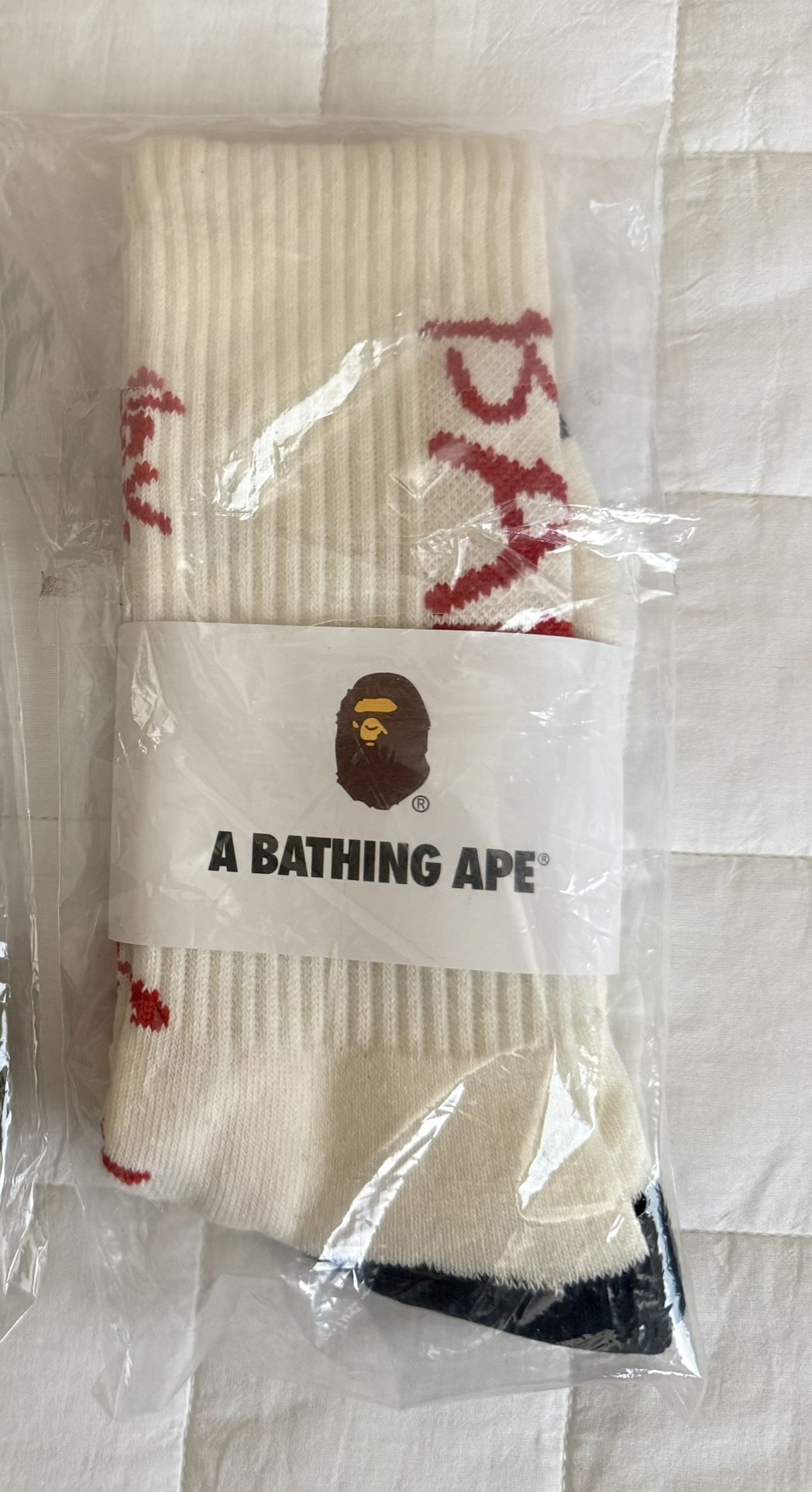 A Bathing Ape Bape Socks