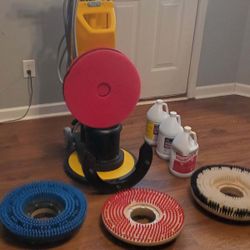 Floor Buffer Striper And Waxer