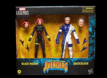 Marvel Legends Black Widow and Quicksilver 2-Pack