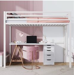 Twin loft bed