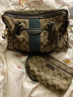 All Brown Coach Vintage Purse