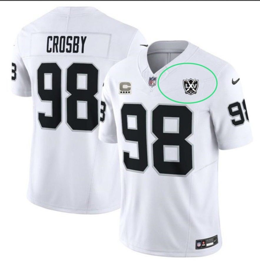 Max Crosby Las Vegas Raiders Jerseys