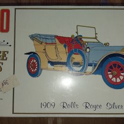 Vintage 1/32 Scale Original Issue Pyro 1909 Rolls Royce Silver Ghost Plastic Model Kit - #C456-125   sealed box