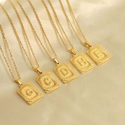 Necklace Stainless Steel  Gold Plated