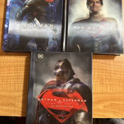 DC lenticular blu ray lot