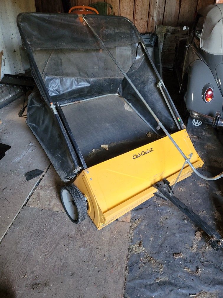 Cub Cadet Lawn Sweeper Attachment