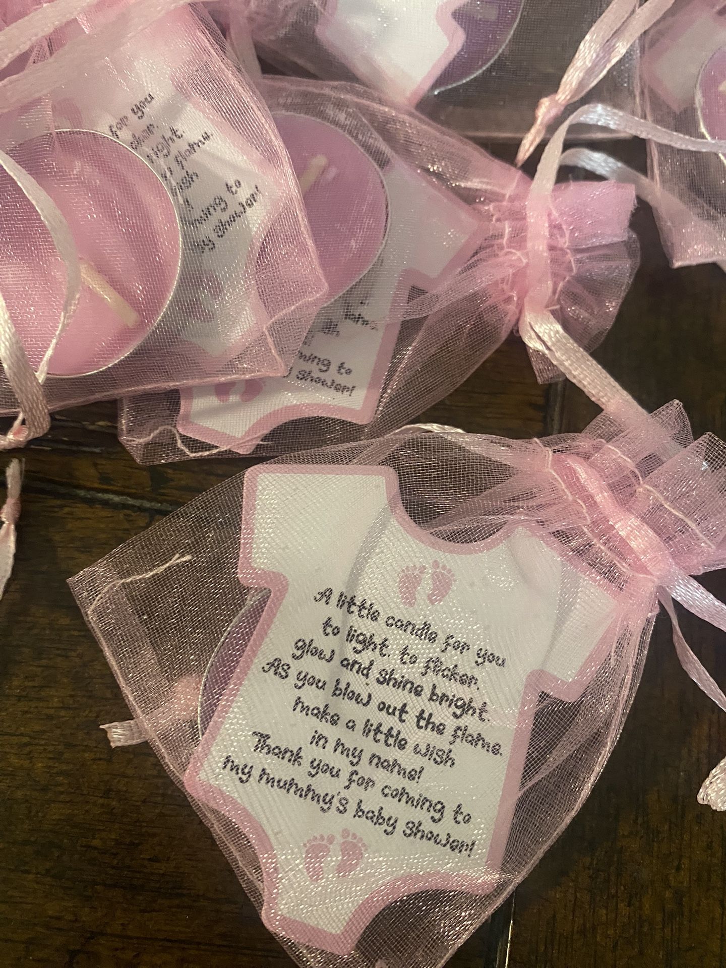 Baby Shower Girl Party Favors