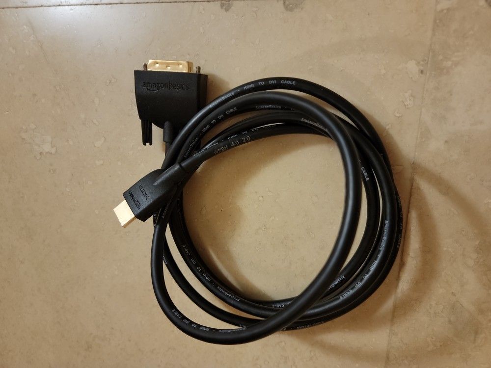 HDMI to DVI Cable